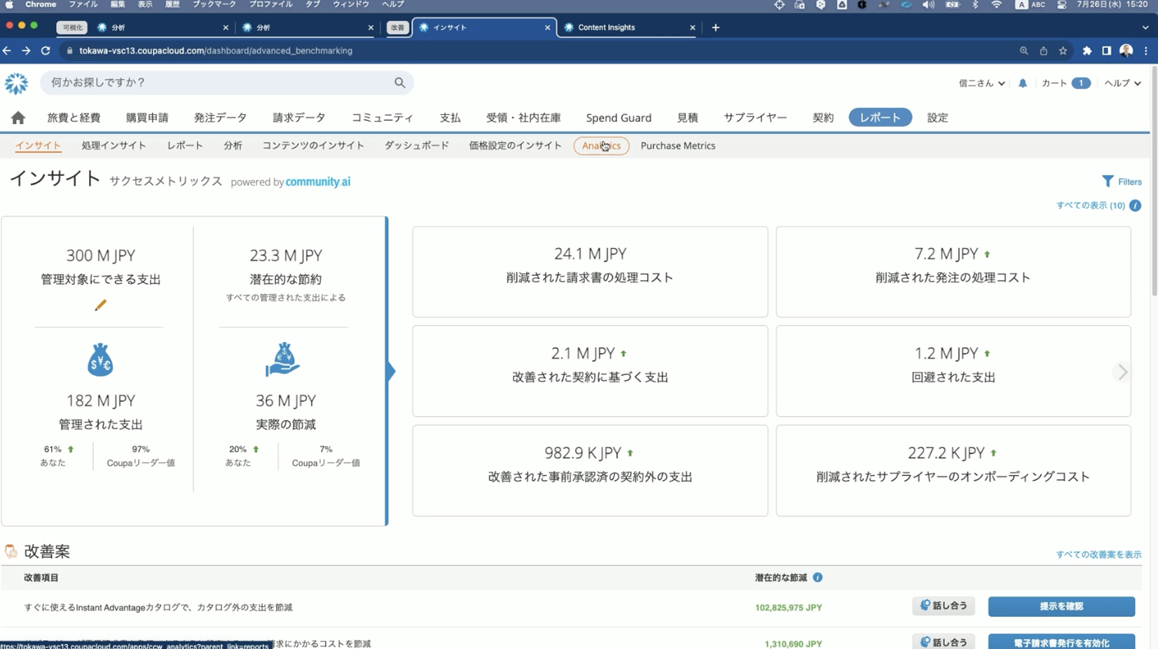 調達購買の改善をデジタルの力で。 Coupaで実現するサステナビリティ経営 